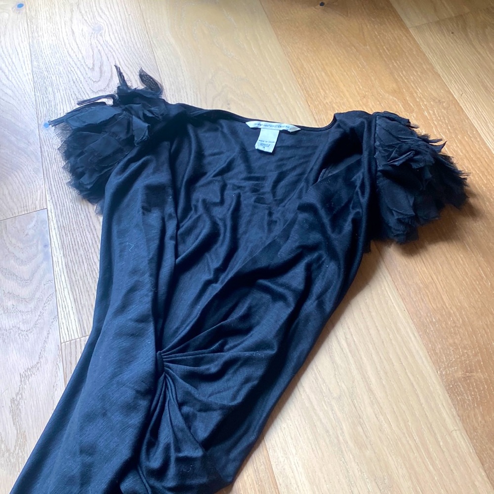 Diane von Furstenberg embellished wrap dress